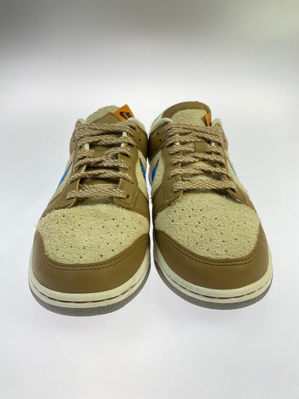 【中古品】【メンズ】 NIKE ナイキ × SIZE? サイズ？ 別注 コラボ DUNK LOW SZ DO6712-200 ダンク ロー サイズ スニーカー 靴 160-250924-kk-09-min カラー：DK DRIFTWOOD/LT PHOTO BLUE 万代Net店