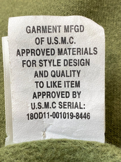 【中古品】【メンズ】 SOFFE ソフィー U.S.MARINE CORPS SWEAT SHIRT スウェットシャツ トレーナー USA製 トップス 146-260715-yn-14-min サイズ：L カラー：オリーブ 万代Net店