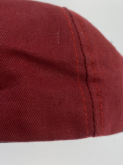 【中古品】【メンズ/レディース】 NIKE ナイキ 90S SNAPBACK CAP スナップバック キャップ 帽子 185-250927-ks-02-min カラー：バーガンディ×ブルー 万代Net店