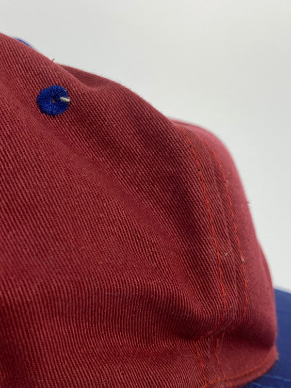 【中古品】【メンズ/レディース】 NIKE ナイキ 90S SNAPBACK CAP スナップバック キャップ 帽子 185-250927-ks-02-min カラー：バーガンディ×ブルー 万代Net店