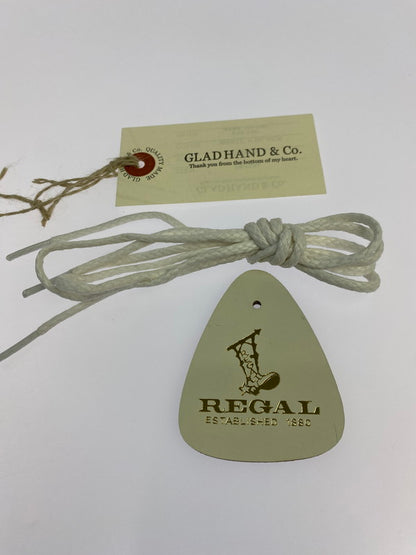 【中古美品】【メンズ】 GLADHAND & Co. グラッドハンド × REGAL リーガル 別注 コラボ GH SADDLE SHOES 606S サドルシューズ 革靴 ドレスシューズ 164-250925-kk-24-min サイズ：25 1/2 カラー：ブラック/アイボリー 万代Net店