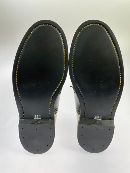 【中古美品】【メンズ】 GLADHAND & Co. グラッドハンド × REGAL リーガル 別注 コラボ GH SADDLE SHOES 606S サドルシューズ 革靴 ドレスシューズ 164-250925-kk-24-min サイズ：25 1/2 カラー：ブラック/アイボリー 万代Net店