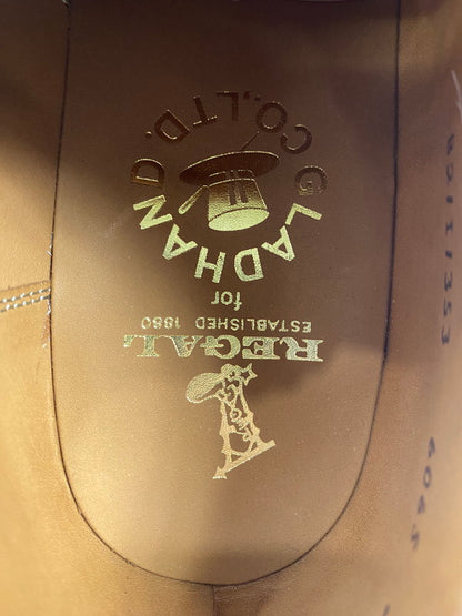 【中古美品】【メンズ】 GLADHAND & Co. グラッドハンド × REGAL リーガル 別注 コラボ GH SADDLE SHOES 606S サドルシューズ 革靴 ドレスシューズ 164-250925-kk-24-min サイズ：25 1/2 カラー：ブラック/アイボリー 万代Net店