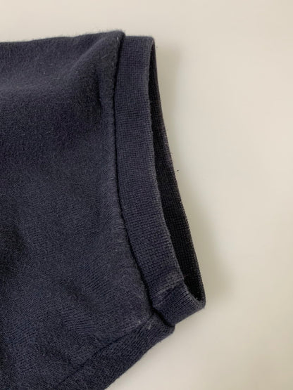 【中古品】【メンズ】 HELMUT LANG ヘルムート ラング CREW SWEAT SHIRT BLACK 90S クルー スウェット シャツ 半袖 メンズ トップス 141-250926-em-32-min サイズ：M カラー：ブラック 万代Net店