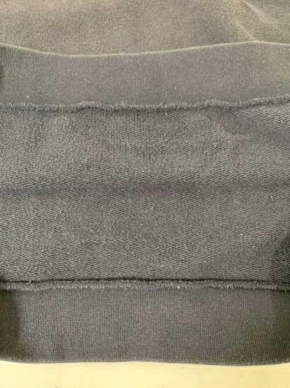 【中古品】【メンズ】 HELMUT LANG ヘルムート ラング CREW SWEAT SHIRT BLACK 90S クルー スウェット シャツ 半袖 メンズ トップス 141-250926-em-32-min サイズ：M カラー：ブラック 万代Net店