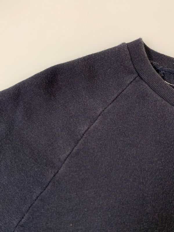 【中古品】【メンズ】 HELMUT LANG ヘルムート ラング CREW SWEAT SHIRT BLACK 90S クルー スウェット シャツ 半袖 メンズ トップス 141-250926-em-32-min サイズ：M カラー：ブラック 万代Net店