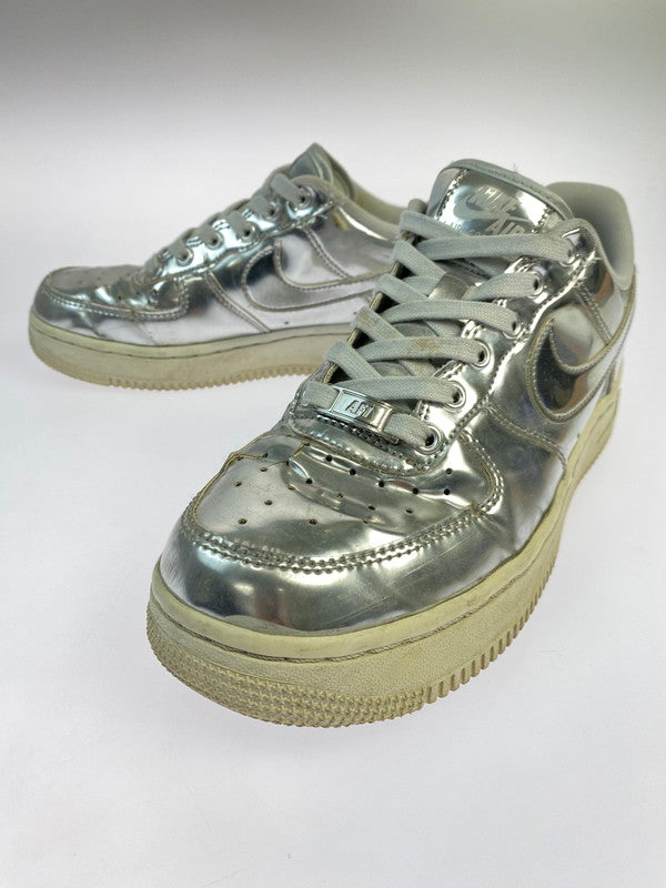 【現状渡し品】【レディース】 NIKE ナイキ WMNS AIR FORCE 1 SP CQ6566-001 ウィメンズ エアフォース1 スペシャル スニーカー 靴 166-251002-kk-29-min カラー：CHROME/METALLIC SILVER－WHT 万代Net店