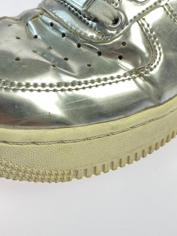 【現状渡し品】【レディース】 NIKE ナイキ WMNS AIR FORCE 1 SP CQ6566-001 ウィメンズ エアフォース1 スペシャル スニーカー 靴 166-251002-kk-29-min カラー：CHROME/METALLIC SILVER－WHT 万代Net店