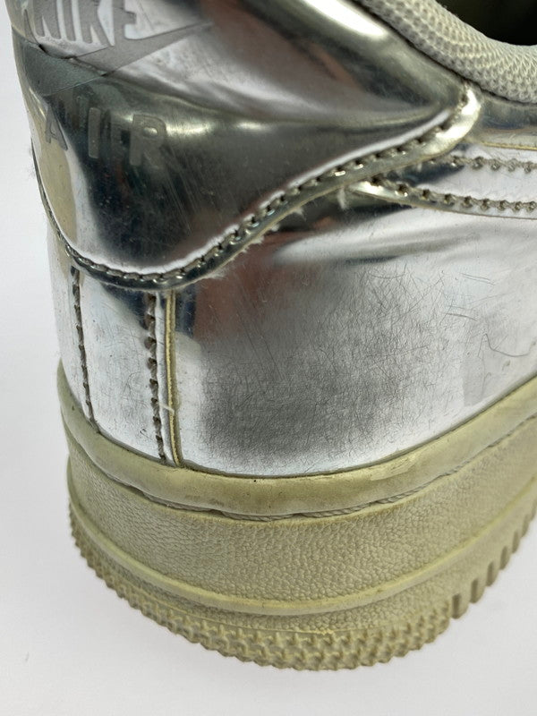 【現状渡し品】【レディース】 NIKE ナイキ WMNS AIR FORCE 1 SP CQ6566-001 ウィメンズ エアフォース1 スペシャル スニーカー 靴 166-251002-kk-29-min カラー：CHROME/METALLIC SILVER－WHT 万代Net店