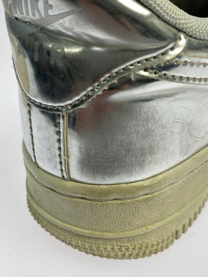 【現状渡し品】【レディース】 NIKE ナイキ WMNS AIR FORCE 1 SP CQ6566-001 ウィメンズ エアフォース1 スペシャル スニーカー 靴 166-251002-kk-29-min カラー：CHROME/METALLIC SILVER－WHT 万代Net店