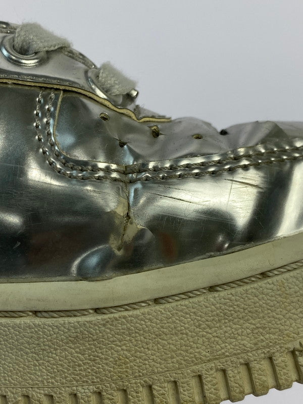 【現状渡し品】【レディース】 NIKE ナイキ WMNS AIR FORCE 1 SP CQ6566-001 ウィメンズ エアフォース1 スペシャル スニーカー 靴 166-251002-kk-29-min カラー：CHROME/METALLIC SILVER－WHT 万代Net店