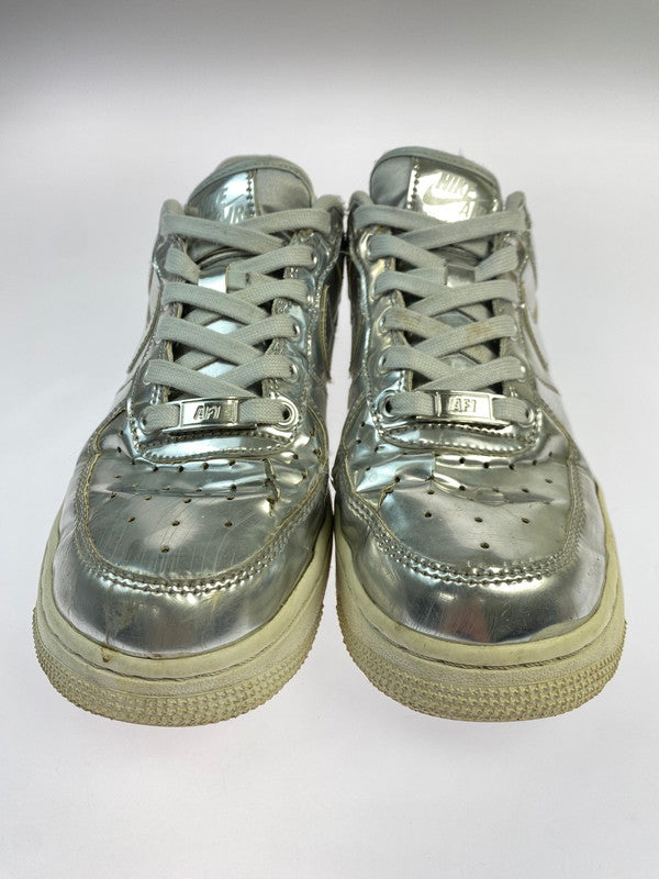 【現状渡し品】【レディース】 NIKE ナイキ WMNS AIR FORCE 1 SP CQ6566-001 ウィメンズ エアフォース1 スペシャル スニーカー 靴 166-251002-kk-29-min カラー：CHROME/METALLIC SILVER－WHT 万代Net店