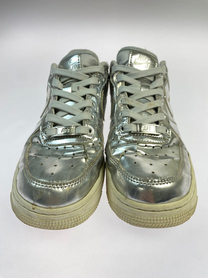 【現状渡し品】【レディース】 NIKE ナイキ WMNS AIR FORCE 1 SP CQ6566-001 ウィメンズ エアフォース1 スペシャル スニーカー 靴 166-251002-kk-29-min カラー：CHROME/METALLIC SILVER－WHT 万代Net店