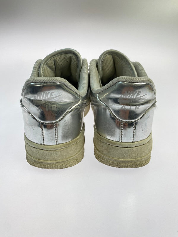 【現状渡し品】【レディース】 NIKE ナイキ WMNS AIR FORCE 1 SP CQ6566-001 ウィメンズ エアフォース1 スペシャル スニーカー 靴 166-251002-kk-29-min カラー：CHROME/METALLIC SILVER－WHT 万代Net店