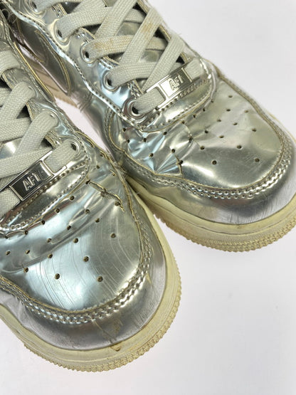 【現状渡し品】【レディース】 NIKE ナイキ WMNS AIR FORCE 1 SP CQ6566-001 ウィメンズ エアフォース1 スペシャル スニーカー 靴 166-251002-kk-29-min カラー：CHROME/METALLIC SILVER－WHT 万代Net店