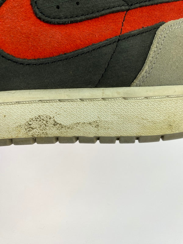 【中古品】【メンズ】 NIKE ナイキ AIR JORDAN 1 ZOOM CMFT 2 DV1307-060 エアジョーダン 1 ズーム コンフォート 2 スニーカー 靴 160-250924-kk-10-min カラー：BLACK/FIRE RED-CEMENT GREY 万代Net店