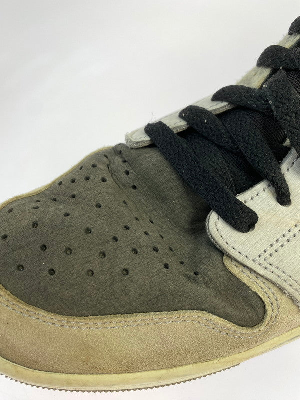【中古品】【メンズ】 NIKE ナイキ AIR JORDAN 1 ZOOM CMFT 2 DV1307-060 エアジョーダン 1 ズーム コンフォート 2 スニーカー 靴 160-250924-kk-10-min カラー：BLACK/FIRE RED-CEMENT GREY 万代Net店