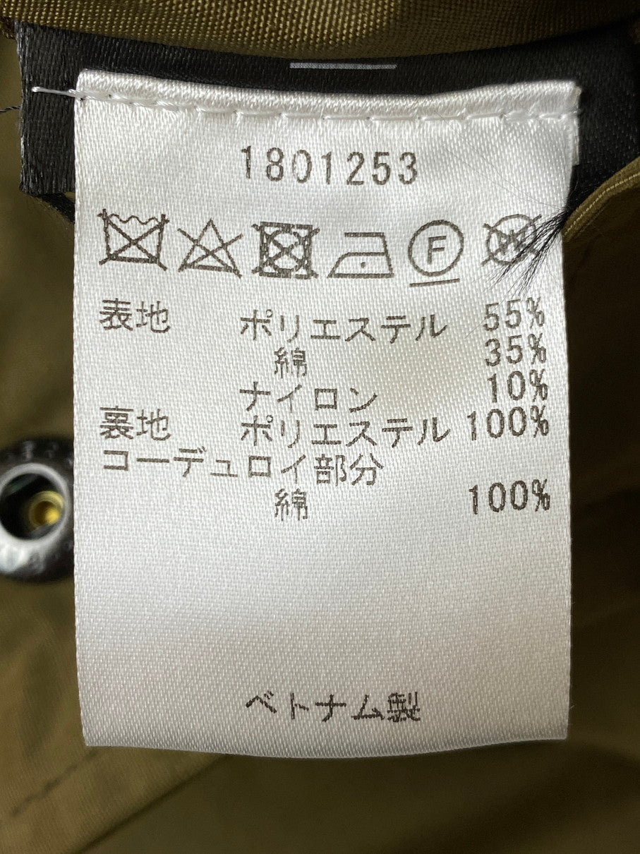 【中古品】【メンズ】 BARBOUR バーブアー WAX LESS JACKET ワックスレス ジャケット メンズ アウター 144-250926-em-35-min サイズ：36 カラー：カーキ 万代Net店