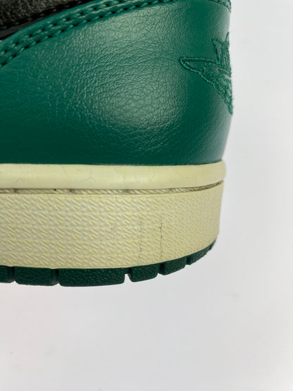 【中古品】【メンズ】 NIKE ナイキ AIR JORDAN 1 LOW 553558-113 エアジョーダン 1 ロー スニーカー 靴 160-250924-kk-13-min カラー：WHITE/BLACK-MYSTIC GREEN 万代Net店