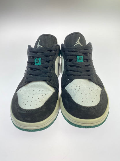 【中古品】【メンズ】 NIKE ナイキ AIR JORDAN 1 LOW 553558-113 エアジョーダン 1 ロー スニーカー 靴 160-250924-kk-13-min カラー：WHITE/BLACK-MYSTIC GREEN 万代Net店