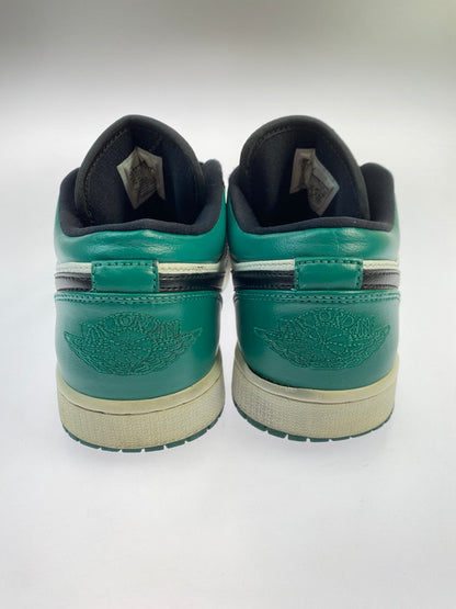 【中古品】【メンズ】 NIKE ナイキ AIR JORDAN 1 LOW 553558-113 エアジョーダン 1 ロー スニーカー 靴 160-250924-kk-13-min カラー：WHITE/BLACK-MYSTIC GREEN 万代Net店