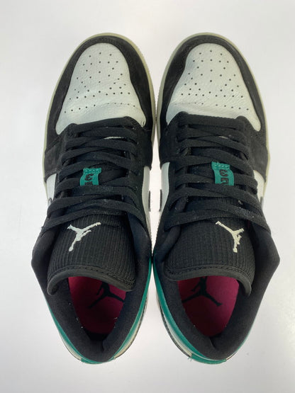 【中古品】【メンズ】 NIKE ナイキ AIR JORDAN 1 LOW 553558-113 エアジョーダン 1 ロー スニーカー 靴 160-250924-kk-13-min カラー：WHITE/BLACK-MYSTIC GREEN 万代Net店