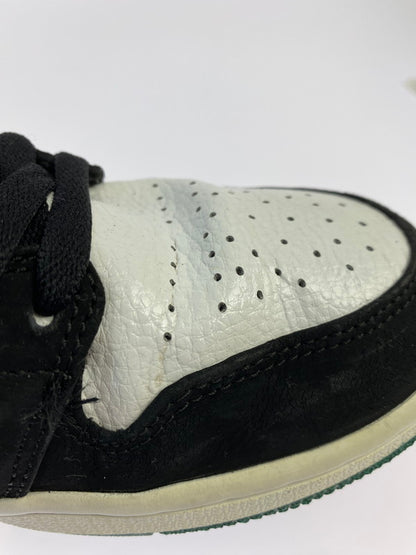 【中古品】【メンズ】 NIKE ナイキ AIR JORDAN 1 LOW 553558-113 エアジョーダン 1 ロー スニーカー 靴 160-250924-kk-13-min カラー：WHITE/BLACK-MYSTIC GREEN 万代Net店
