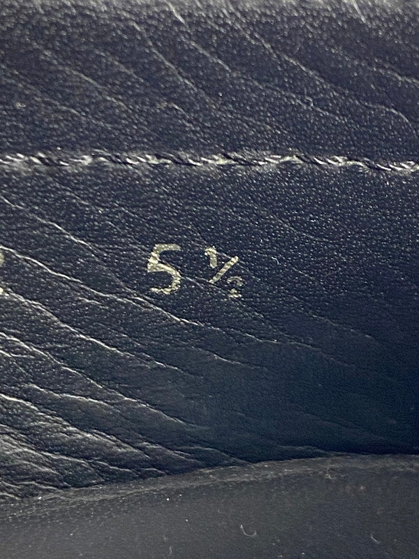 【中古品】【レディース】 PRADA プラダ LOGO LOAFER ロゴ ローファー 革靴 ビジネスシューズ 183-250925-kk-30-min カラー：ブラック 万代Net店