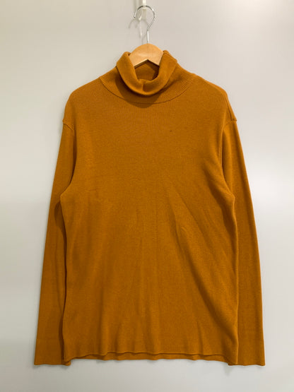 【中古品】【メンズ】 UNITED TOKYO ユナイテッドトウキョウ 畦タートルネック 407330005 メンズ トップス ニット セーター 薄手 140-260731-em-51-min サイズ：2 カラー：オレンジ系 万代Net店