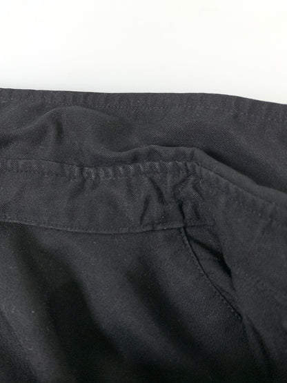 【中古品】【メンズ】 SHAREEF シャリーフ APPLE R L S BIG SHIRTS BLACK 18713026 アップル アール ロングスリーブ ビッグ シャツ メンズ 長袖シャツ トップス 140-260731-em-61-min サイズ：2 カラー：ブラック 万代Net店