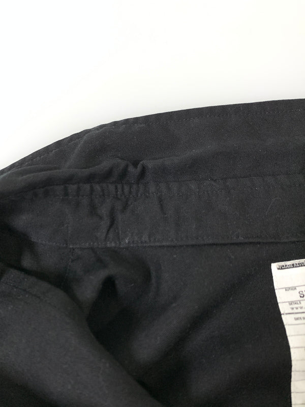 【中古品】【メンズ】 SHAREEF シャリーフ APPLE R L S BIG SHIRTS BLACK 18713026 アップル アール ロングスリーブ ビッグ シャツ メンズ 長袖シャツ トップス 140-260731-em-61-min サイズ：2 カラー：ブラック 万代Net店