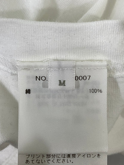 【中古品】【メンズ】 RON HERMAN ロンハーマン WE ARE ALWAYS WITHYOU TEE 半袖 メンズ Tシャツ 141-260630-hu-30-min サイズ：M カラー：ホワイト 万代Net店