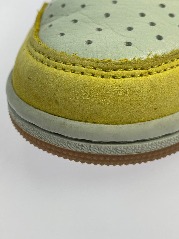 【中古品】【メンズ】 NIKE ナイキ × TRAVIS SCOTT トラビス・スコット 別注 コラボ WMNS AIR JORDAN 1 LOW OG SP CANARY DZ4137-700 ウィメンズ エア ジョーダン 1 ロー オリジナル スニーカー 靴 160-250924-kk-01-min カラー：CANARY/RACER BLUE-LIGHT SILVER 万代Net店