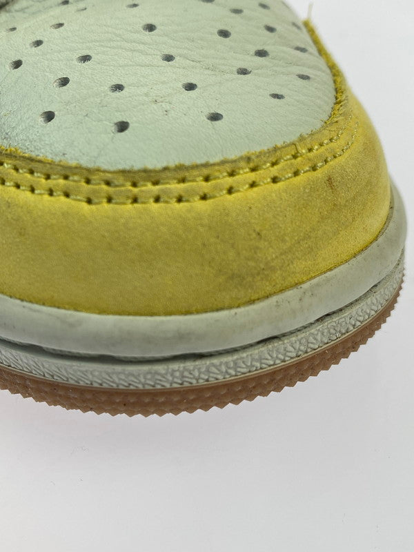 【中古品】【メンズ】 NIKE ナイキ × TRAVIS SCOTT トラビス・スコット 別注 コラボ WMNS AIR JORDAN 1 LOW OG SP CANARY DZ4137-700 ウィメンズ エア ジョーダン 1 ロー オリジナル スニーカー 靴 160-250924-kk-01-min カラー：CANARY/RACER BLUE-LIGHT SILVER 万代Net店