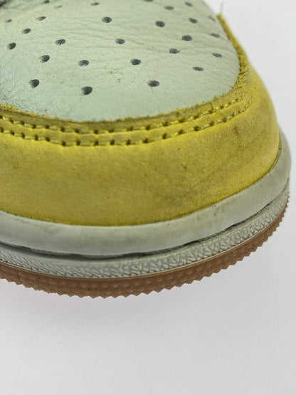 【中古品】【メンズ】 NIKE ナイキ × TRAVIS SCOTT トラビス・スコット 別注 コラボ WMNS AIR JORDAN 1 LOW OG SP CANARY DZ4137-700 ウィメンズ エア ジョーダン 1 ロー オリジナル スニーカー 靴 160-250924-kk-01-min カラー：CANARY/RACER BLUE-LIGHT SILVER 万代Net店