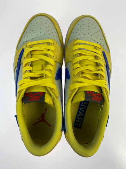 【中古品】【メンズ】 NIKE ナイキ × TRAVIS SCOTT トラビス・スコット 別注 コラボ WMNS AIR JORDAN 1 LOW OG SP CANARY DZ4137-700 ウィメンズ エア ジョーダン 1 ロー オリジナル スニーカー 靴 160-250924-kk-01-min カラー：CANARY/RACER BLUE-LIGHT SILVER 万代Net店