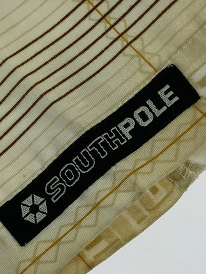 【中古品】【メンズ】 SOUTH POLE サウスポール S/S DESIGN SHIRT半袖 デザイン シャツ トップス 146-251224-jt-19-min サイズ：XL カラー：ホワイト 万代Net店