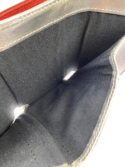 【LIFTる。景品】【中古美品】【メンズ/レディース】 Vivienne Westwood ヴィヴィアンウエストウッド NAPPA SMALL FRAME WALLET 三つ折り財布 200-250927-ks-13-min カラー：レッド系 万代Net店