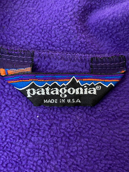 【中古品】【メンズ】 patagonia パタゴニア 2 TONE SNAP T 80'S シンチラ スナップT 80年代 メンズ アウター 144-250926-em-38-min サイズ：M カラー：パープル/ネイビー 万代Net店