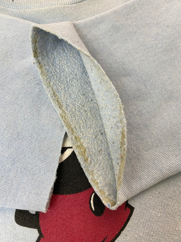 【現状渡し品】【メンズ】 WALT DISNEY WORLD ウォルトディズニー ワールド MICKEY SS SWEAT SHIRTT 80S 90S ミッキープリント 半袖 スウェット シャツ メンズ トップス 80年代 90年代 ヴィンテージ 146-251214-em-23-min サイズ：M カラー：ライトブルー 万代Net店