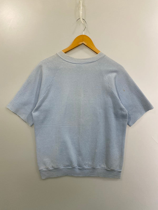 【現状渡し品】【メンズ】 WALT DISNEY WORLD ウォルトディズニー ワールド MICKEY SS SWEAT SHIRTT 80S 90S ミッキープリント 半袖 スウェット シャツ メンズ トップス 80年代 90年代 ヴィンテージ 146-251214-em-23-min サイズ：M カラー：ライトブルー 万代Net店