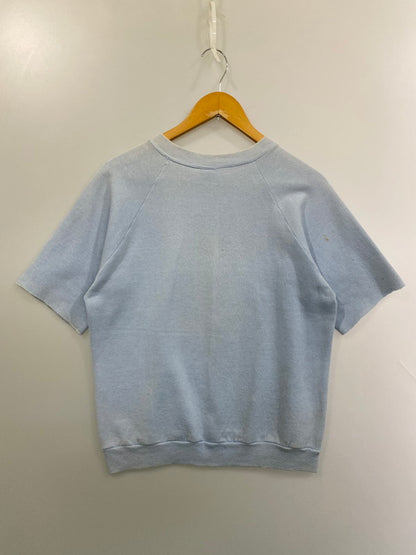 【現状渡し品】【メンズ】 WALT DISNEY WORLD ウォルトディズニー ワールド MICKEY SS SWEAT SHIRTT 80S 90S ミッキープリント 半袖 スウェット シャツ メンズ トップス 80年代 90年代 ヴィンテージ 146-251214-em-23-min サイズ：M カラー：ライトブルー 万代Net店