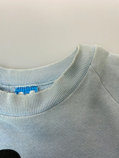 【現状渡し品】【メンズ】 WALT DISNEY WORLD ウォルトディズニー ワールド MICKEY SS SWEAT SHIRTT 80S 90S ミッキープリント 半袖 スウェット シャツ メンズ トップス 80年代 90年代 ヴィンテージ 146-251214-em-23-min サイズ：M カラー：ライトブルー 万代Net店