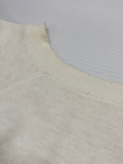 【現状渡し品】【メンズ】 USED 60'S MYSTIC SEAPORT MYSTIC CONN SWEAT SHIRT スウェット 146-250928-AS-6-min サイズ：サイズ不明 カラー：ホワイト 万代Net店
