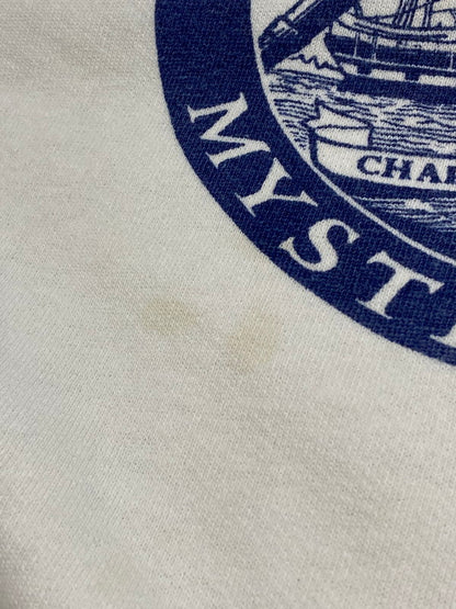 【現状渡し品】【メンズ】 USED 60'S MYSTIC SEAPORT MYSTIC CONN SWEAT SHIRT スウェット 146-250928-AS-6-min サイズ：サイズ不明 カラー：ホワイト 万代Net店