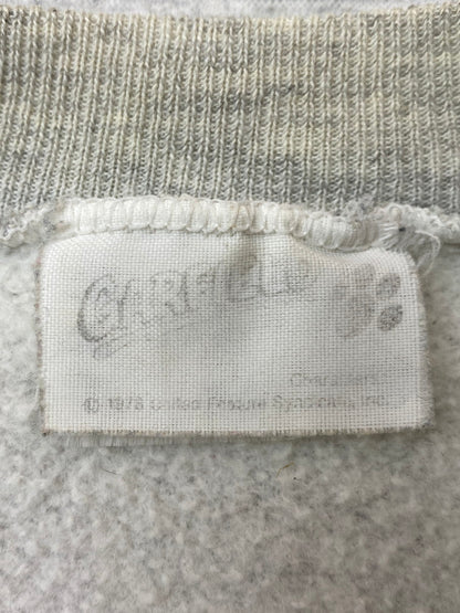 【現状渡し品】【メンズ】 GARFIELD ガーフィールド 70's PISCES PRINT SWEAT VINTAGE 70年代 ピスケス プリント スウェット ヴィンテージ 146-251011-kk-45-min サイズ：S カラー：グレー 万代Net店