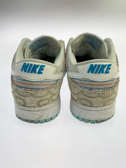 【中古品】【メンズ】 NIKE ナイキ DUNK LOW RETRO SE BARBER SHOP DH7614-500 ダンク ロー レトロ シーズナルエディション バーバー ショップ スニーカー 靴 160-251002-kk-02-min カラー：IRIS WHISPER/WHT-CHILE RED 万代Net店