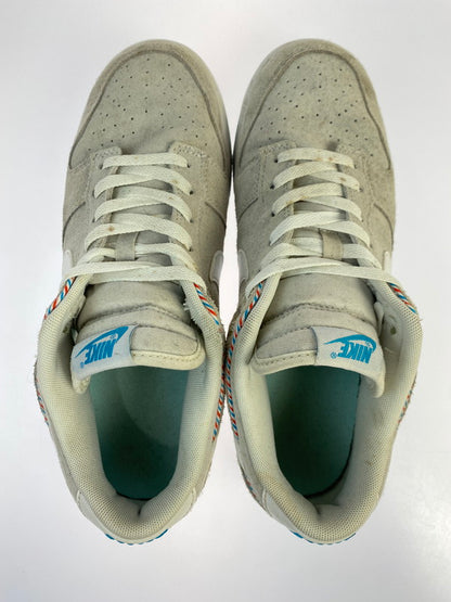【中古品】【メンズ】 NIKE ナイキ DUNK LOW RETRO SE BARBER SHOP DH7614-500 ダンク ロー レトロ シーズナルエディション バーバー ショップ スニーカー 靴 160-251002-kk-02-min カラー：IRIS WHISPER/WHT-CHILE RED 万代Net店