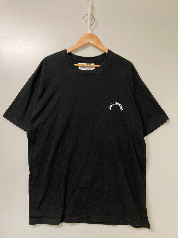 【中古品】【メンズ】 CHALLENGER チャレンジャー S S THUNDER SKULL TEE ショートスリーブ 142-251015-AS-8-min サイズ：XXL カラー：ブラック 万代Net店