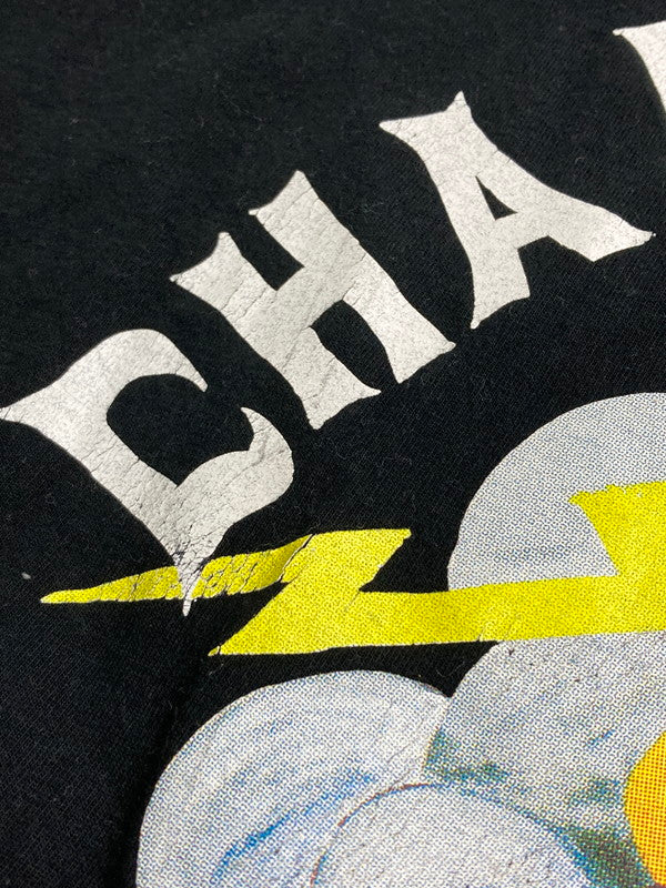 【中古品】【メンズ】 CHALLENGER チャレンジャー S S THUNDER SKULL TEE ショートスリーブ 142-251015-AS-8-min サイズ：XXL カラー：ブラック 万代Net店